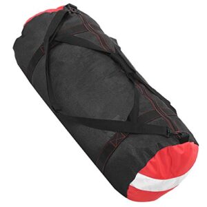 Taucher Tasche aus PVC Netzgewebe, groß, schwarz