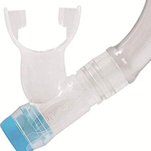 Cressi Top Snorkel, Unisex Jugend Minidry Schnorchelröhre für Kinder und Jugendliche Einheitsgröße, flexibles Material, hoher Komfort bei der Benutzung, optimale Sicht unter Wasser, höhenverstellbares Befestigungssystem