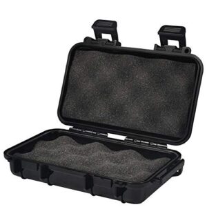 Dilwe wasserdichte Box, stoßfest, trocken aufbewahrungsbox, hartplastik schutzgriff für Touch Phone case + Schaum + Griff für Angeln Camping wandern