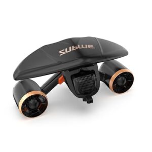 Mix Pro Dual Motor Unterwasser-Scooter mit zwei Geschwindigkeitsmodi, 60 Minuten Laufzeit und Kamerahalterung für Pool, Tauchen und Schnorcheln