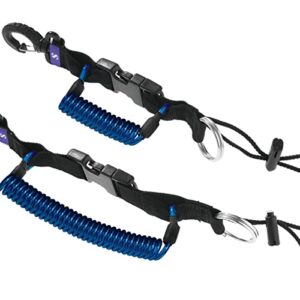 Blaue Tauchkette aus hochwertigem Acciaio Inox mit Inserto, ideal für den Tauchersport