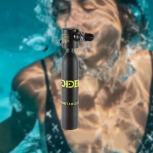Aohuada Tauchflasche 0,5L 3000psi, tragbare Mini-Taucherflasche für sicheres Tauchen mit 5 bis 10 Minuten Atemzeit.