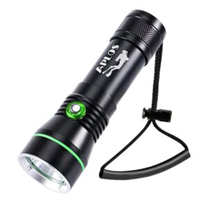 APLOS AP30 3000lm Tauchlicht mit Betriebsanzeige, professionell und wiederaufladbar