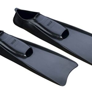 Beco Unisex svømmefint-9910 Kurzflosse in Schwarz für Schwimmanfänger und Wassersportler, Größe 30/33 EU.