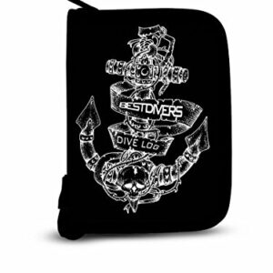 Best Divers AI0443/ART5 Tauch Logbuch mit Anker-Motiv, stilvoll und praktisch für Taucher