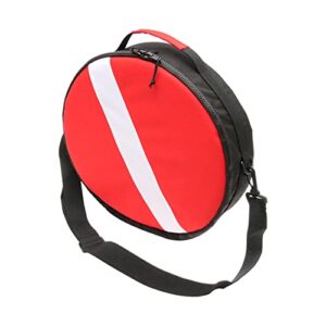 Colcolo Runde Taucher Atemregler Ausrüstung Schutztasche Reißverschluss Design mit Schultergurt für Wassersport