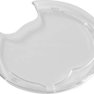Cressi Displayschutz Protective Lens für Leonardo Uhr in Silber, schützt den Bildschirm vor Kratzern und Schmutz, gefertigt aus hochwertigem Neopren.