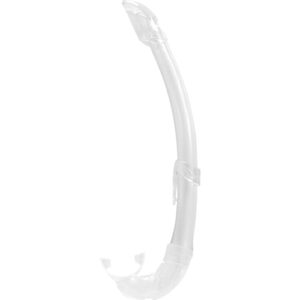 Cressi Mexico Schnorchel in transparenter Farbe für Erwachsene, ergonomisches Mundstück und flexibler Schlauch für komfortables Schnorcheln.