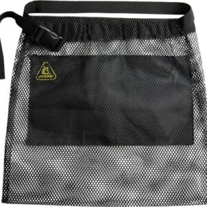 Cressi Unisex-Adult Oyster Fish Holder Net Bag in Schwarz, strapazierfähige und atmungsaktive Keschertasche für Wassersport und Angeln, mit verstellbaren Schultergurten und elastischer Öffnung für einfachen Zugriff.