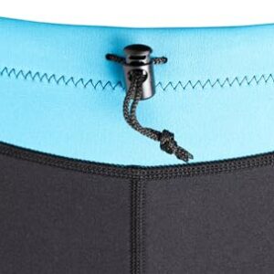 CRESSI Women's Guardian Neoprene Pants 2mm in Schwarz/Aquamarin für Frauen, ideal für Wassersport mit hohem Komfort und ausgezeichneten Isolierungseigenschaften.