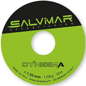 Hochwertige Dyneema Leine mit 1,5 mm Durchmesser und 50 m Länge, ideal für Angeln und Outdoor-Aktivitäten.