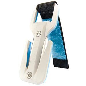 EEZYCUT Trilobite Webbing Knife in Blau/Weiß, geeignet für Outdoor-Aktivitäten und Heimwerkerprojekte, mit ergonomischem Design für komfortalen Gebrauch.
