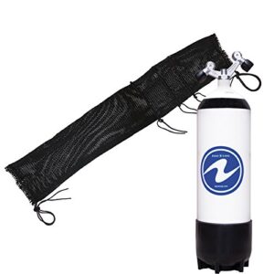 Flaschen Schutznetz 10L aus reißfestem Material für sicheren Halt und Schutz von Flaschen. Ideal für Tauchen und freizeitorientierte Aktivitäten.