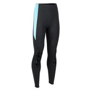 Fonowx Neoprenanzughose für Damen in Blau, 1,5 mm Neopren, ideal für Wassersportarten wie Tauchen, Kajakfahren und Surfen.