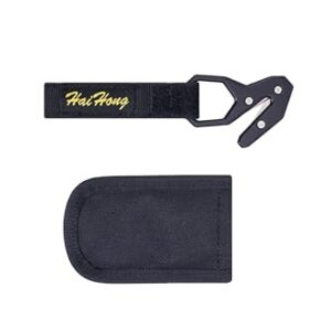 Haihong Hook Safety-Knife für Wassersport, ideal für Kiten, Windsurfen und Tauchen, ergonomisches Design und Sicherheitshaken.