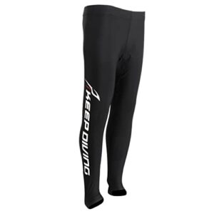 Schwarze Harilla Sun/UV Diving Suit Pants für Wassersport mit UV-Schutz und elastischem Material.