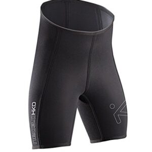 Hiko Neopren Short Hose 3mm in Schwarz für Wassersportler, ideal für Kanu, Kajak und Canadier mit komfortablem Sitzdesign und abriebfestem Material.