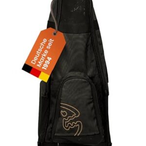 iQ-UV ABC Tauchtasche in Schwarz, hochwertig und wasserdicht, ideal für Tauch- und Schnorchelausrüstung.