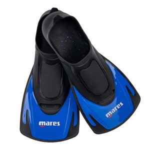 Mares Aquazone Hermes Schnorchelflosse für Erwachsene in Blau, komfortable und vielseitige Vollfußflosse für Schnorcheln und Schwimmen.