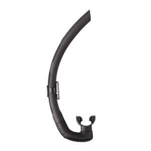 Mares DUAL Schnorchel für Erwachsene in elegantem Schwarz, ideal für Schnorcheln und Unterwasser-Abenteuer.