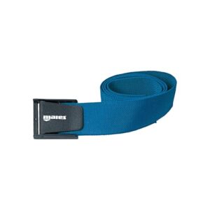 Mares Erwachsenen Weight Belt mit Kunststoff-Schnellverschluss in Schwarz, ideal für Taucher zur optimalen Gewichtsverteilung und Anpassung.