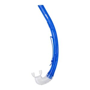 Mares Schnorchel für Kinder Aquazone Mini Rudder in Blau mit ergonomischem Mundstück für komfortables Schnorcheln
