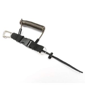 Namvo Heavy Duty Tauchen Lanyard mit Spiral-Design für sicheres Unterwassernutzung von Tauchzubehör