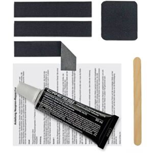 Buster Surfboards Neopren Reparatur Set mit Hot Melt Patches, Kleber und Anleitung für die Reparatur von Neoprenanzügen und Wassersport-Ausrüstung.