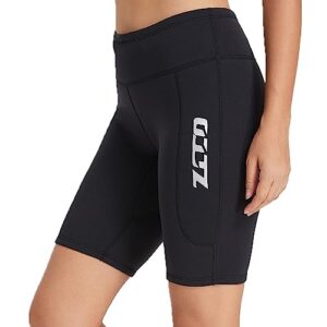ZCCO Neopren Tauchen Shorts 2mm für Männer und Frauen, ideal zum Schwimmen, Surfen und Tauchen in Schwarz mit elastischem Material für hohen Komfort.