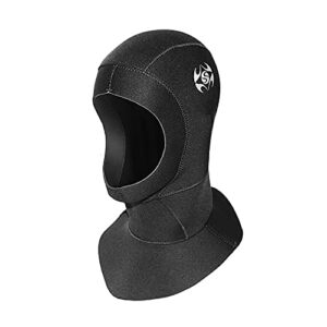 PAWHITS Neopren-Sturmhaube für Wassersport, 3 mm dick, ideal zum Surfen, Schwimmen und Triathlon, schützt vor Kälte und sorgt für optimalen Tragekomfort.