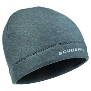 SCUBAPRO Neoprene Beanie 2mm in Grau für optimalen Komfort und Wärme beim Tauchen und Wassersport