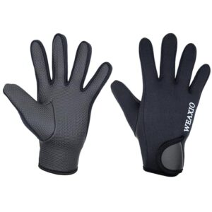 WEAXIO 2mm Neoprenhandschuhe für Tauchen, Schwimmen und Surfen, isolierend und rutschfest, perfekt für Wasserabenteuer.