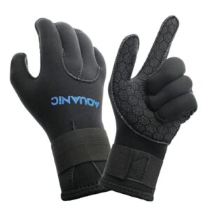 Neopren Tauchhandschuhe mit 3mm Dicke, verstellbarer Taillengurt und Anti-Rutsch-Schutz für Herren und Damen