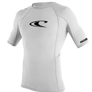 Junges Rash Guard Shirt, weiß, UV-Schutz, Strand, Wasser, Surfen, Schwimmen