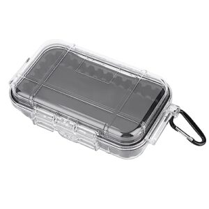 Transparente wasserdichte und shockproof Aufbewahrungskoffer für Outdoor-Aktivitäten, ideal zur sicheren Aufbewahrung von Werkzeugen und kleinen Gegenständen.