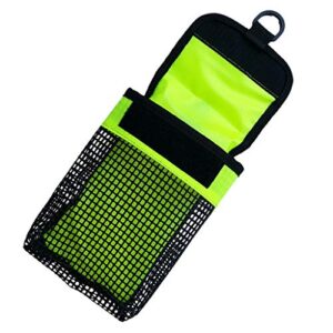 Kleine Netztasche für Scuba Diving mit Haken und Halter, leichtes Tauchnetz-Ausrüstungspaket