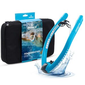 POWERBREATHER AMEO Sport - Atem Trainingsgerät mit 100% Frischluft für Schwimmer, einschließlich Softcase für Transport