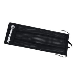 Qianly Schnorchelflossen Bag in Schwarz, ideal für den Transport von Schnorchelausrüstung und Tauchausrüstung, geeignet für Reisen und Wassersport.
