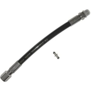 Scubapro Tauchausrüstung Schlauch mit flexibler gummiartiger Oberfläche und Metallanschlüssen für sichere Wasserverbindungen.