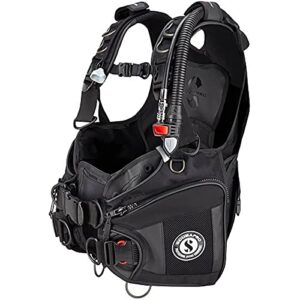 SCUBAPRO X Black Tauchweste in Schwarz, Größe XL, für unter Wasser Komfort und Stabilität, ausgestattet mit AirFlex-System und ergonomischem Schnitt.