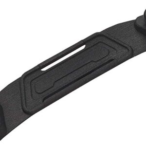 SCUBAPRO Hydros Platte für Messer und Zubehör in Schwarz - robustes und elegantes Design für Taucher