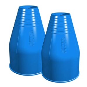 Silikon Armmanschette in Blau für Trockentauchanzüge, ideal für sicheres und komfortables Tauchen.