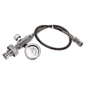 Smallterm Füllstation Kit mit Druckregler und Manometer für PCP-Luftfüllstation und Tauchzylinder, G5/8-Anschluss