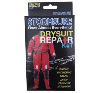 Stormsure Reparaturset für Trockentauchanzüge, Neopren und Latex-Dichtungen, hochwertige Lösung zur Reparatur von Wassersportausrüstung.