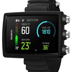 Suunto Dive EON Core schwarz - digitaler Tauchcomputer mit modernem Farbdisplay, ideal für Taucher und Sportler. Robustes Design und intuitive Navigation.