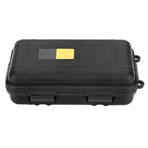 Wasserdichte Tauch Trockenbox in Schwarz, robust und stoßfest, ideal für Camping, Bootfahren und Angeln.