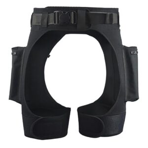 Taucher-Neoprenanzug Shorts, technische Tauchshorts Hosen Taucher, Tauch-Stretch-Shorts mit Taschen D Ring Short Quick Release Schnalle Verstellbarer Taillengürtel