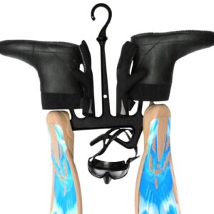 Taucherbügel aus hochfestem PP-Material, ideal zur Organisation von Tauchanzügen, Stiefeln und Handschuhen, präsentiert in stabiler Aufbewahrungsposition.