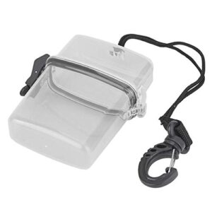 Transparente wasserdichte Tauchbox mit Karabiner für den sicheren Schutz von Gegenständen bei Outdoor-Aktivitäten