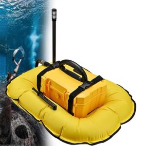 Tragbares wiederaufladbares Tauchkreislaufgerät D3000 in Gelb, ideal für Tauchen und Unterwassererkundungen, mit robustem Design und innovativer Technik für optimale Atmung unter Wasser.